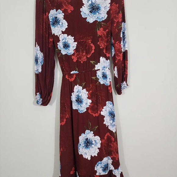 Anthropologie Plenty by Tracy Reese Aleah faux wrap dress Asymmetric hem - Picture 3 of 6